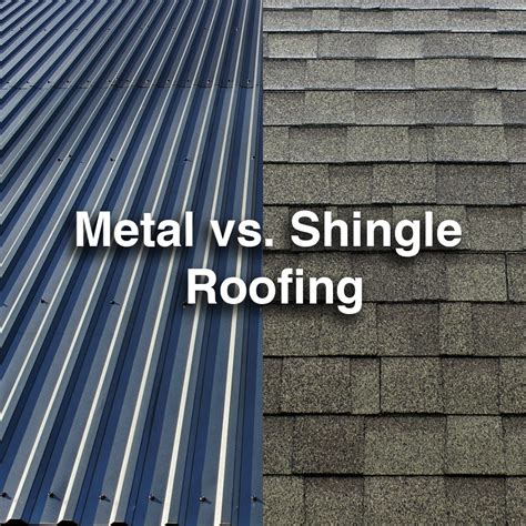 metal roofing vs asphalt shingles